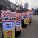 Aksi PKS Jonggol Menolak Kenaikan BBM